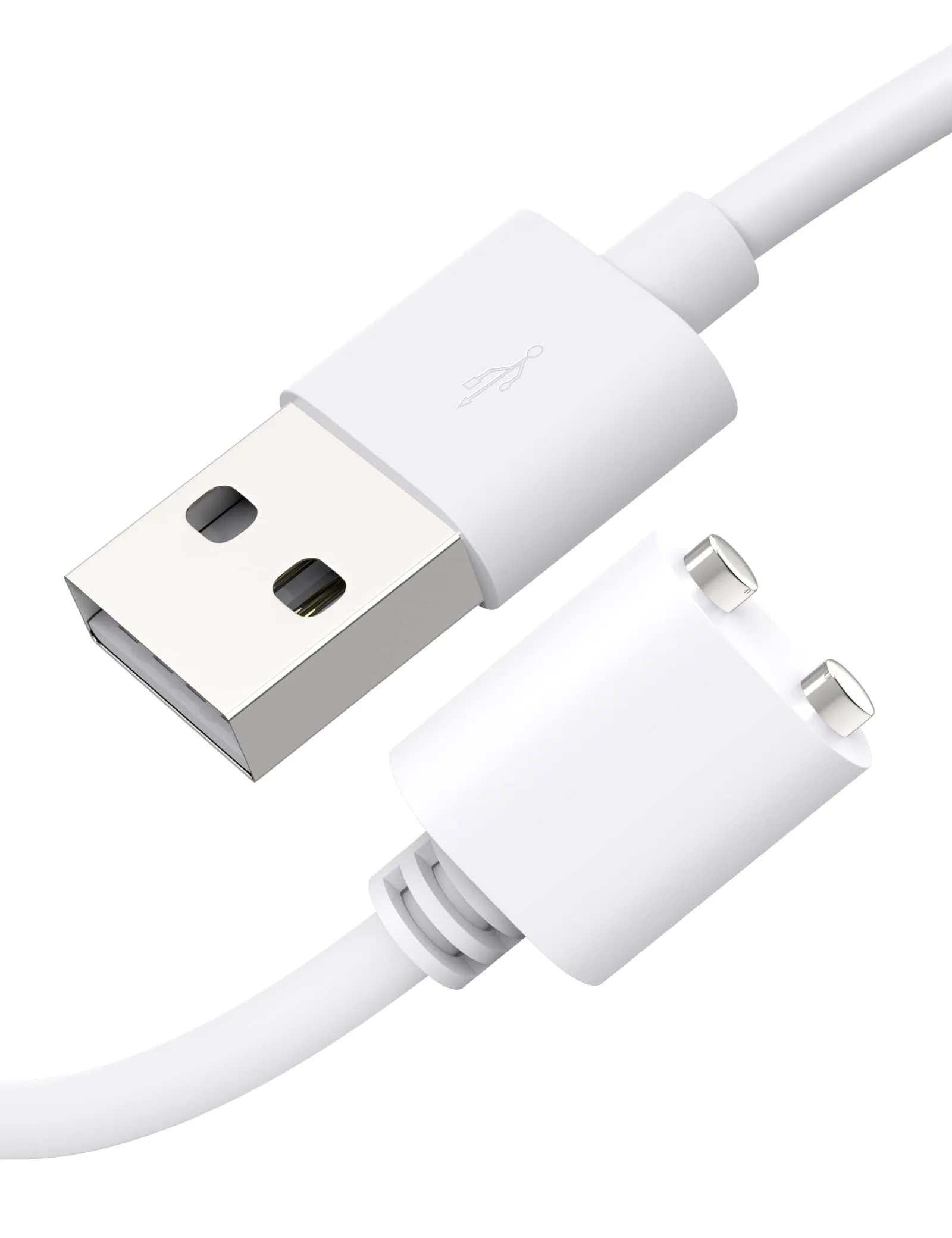 Bicmice 2.6Ft Magnetic USB DC Charger Cable Replacement Charging Cord - (7mm/0.28in) | Copper, Magnetic, Fast Charging - main product image