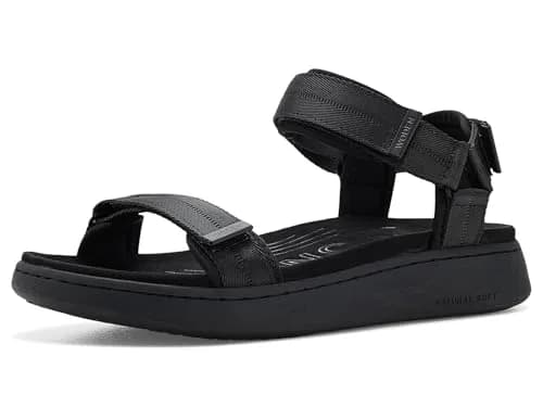 Woden Line Sandals Black 7.5 | Water-Resistant Casual Footwear for Women thumbnail 1