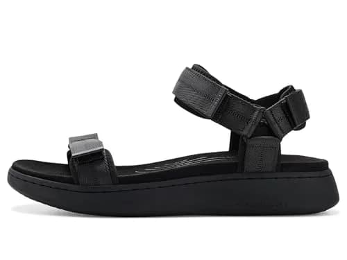 Woden Line Sandals Black 7.5 | Water-Resistant Casual Footwear for Women thumbnail 4