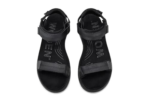 Woden Line Sandals Black 7.5 | Water-Resistant Casual Footwear for Women thumbnail 2