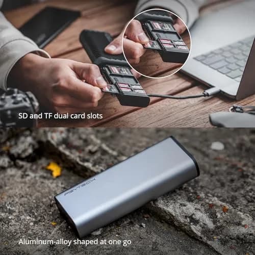 PGYTECH UHS-II SD4.0/Micro SD Card Reader Holder TF Memory Card Case | Ultra-High-Speed Data Transfer thumbnail 5
