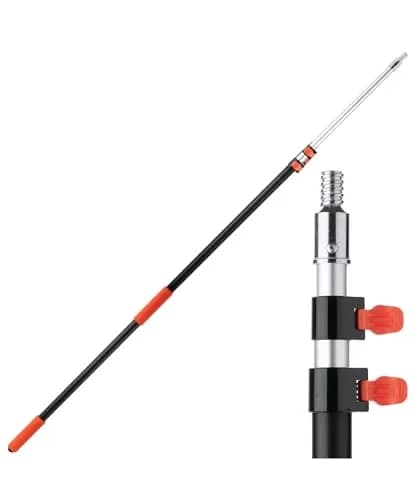 Bates Choice Telescopic Extension Pole 12 Ft Aluminum Alloy | Heavy-Duty Multi-Purpose Tool thumbnail 1