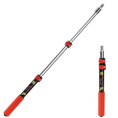 Bates Choice Telescopic Extension Pole, 3 Ft, Aluminum Alloy, Multi-Purpose with Flip-Lock for Painting, Dusting & Cleaning thumbnail 1