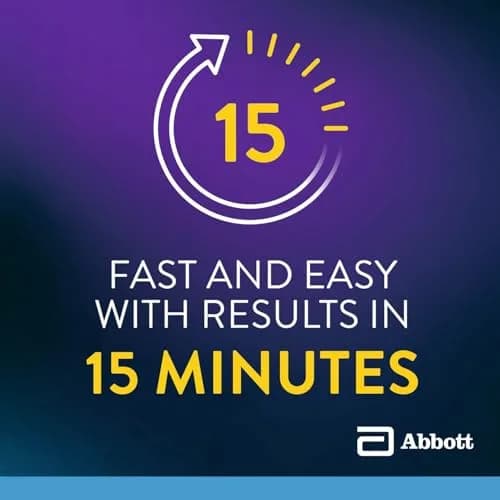 BinaxNOW COVID-19 Antigen Self Test | 4 Tests, 15-Min Results, Easy Home Use thumbnail 7