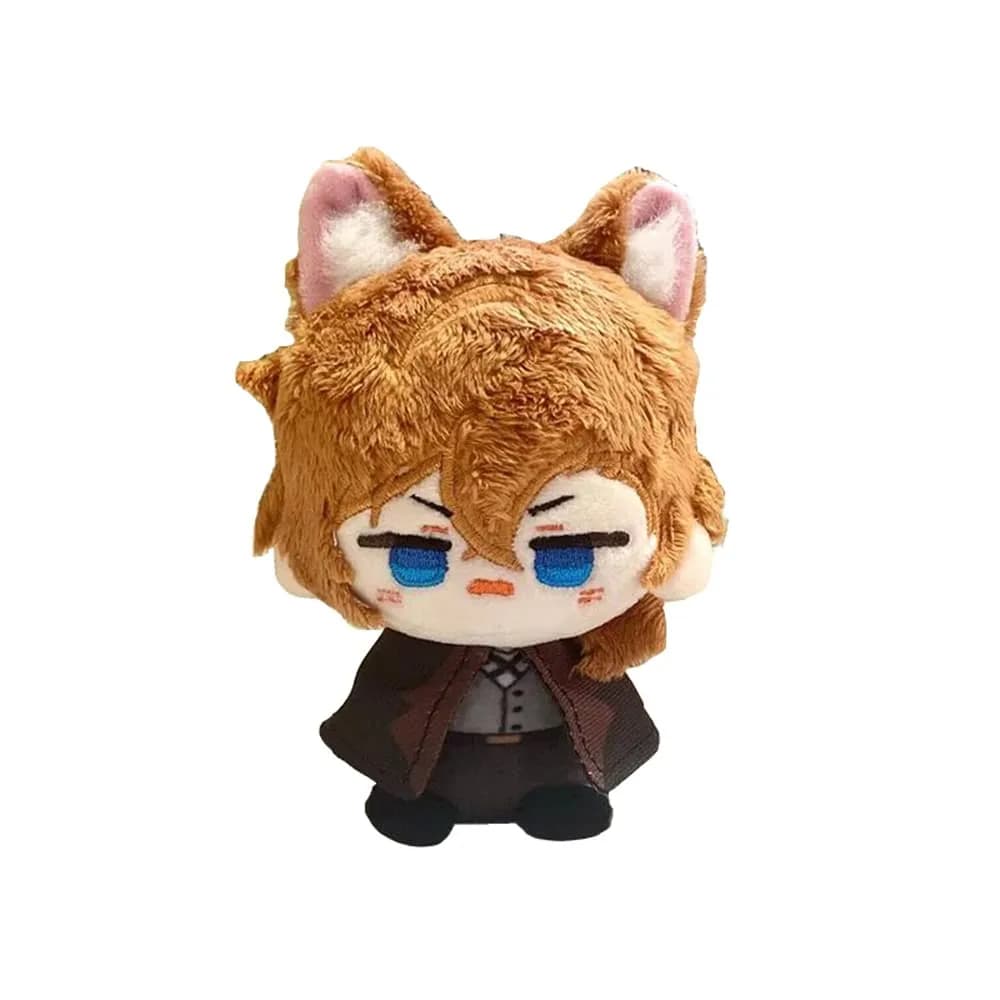 KILA MILA Anime Plush Doll Mini Pendant Cute Keychain Gift 10cm (3.9in) | Restored Character Design — Brown