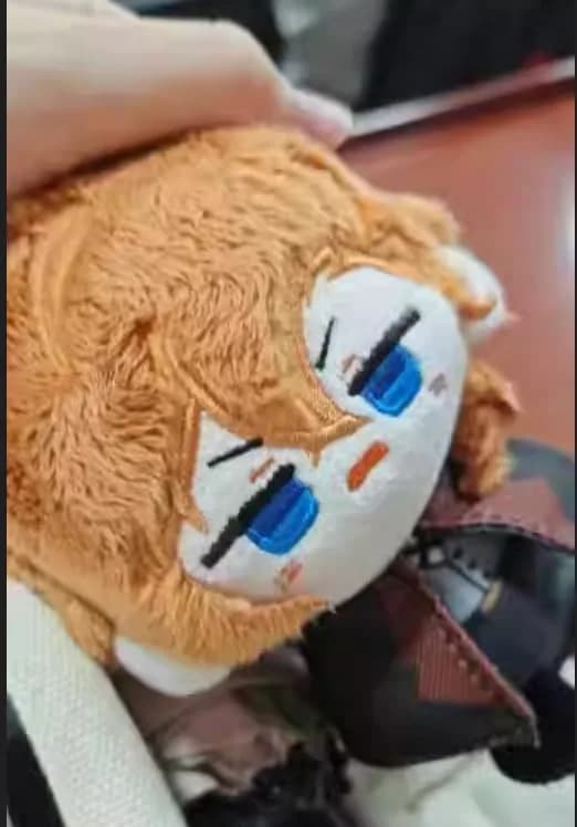 KILA MILA Anime Plush Doll Mini Pendant Keychain 10cm (3.9 inches) | Bungo Stray Dogs Otter Character Toy thumbnail 2
