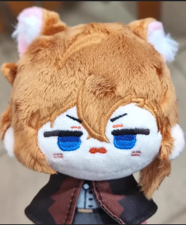 KILA MILA Anime Plush Doll Mini Pendant Keychain 10cm (3.9 inches) | Bungo Stray Dogs Otter Character Toy thumbnail 4