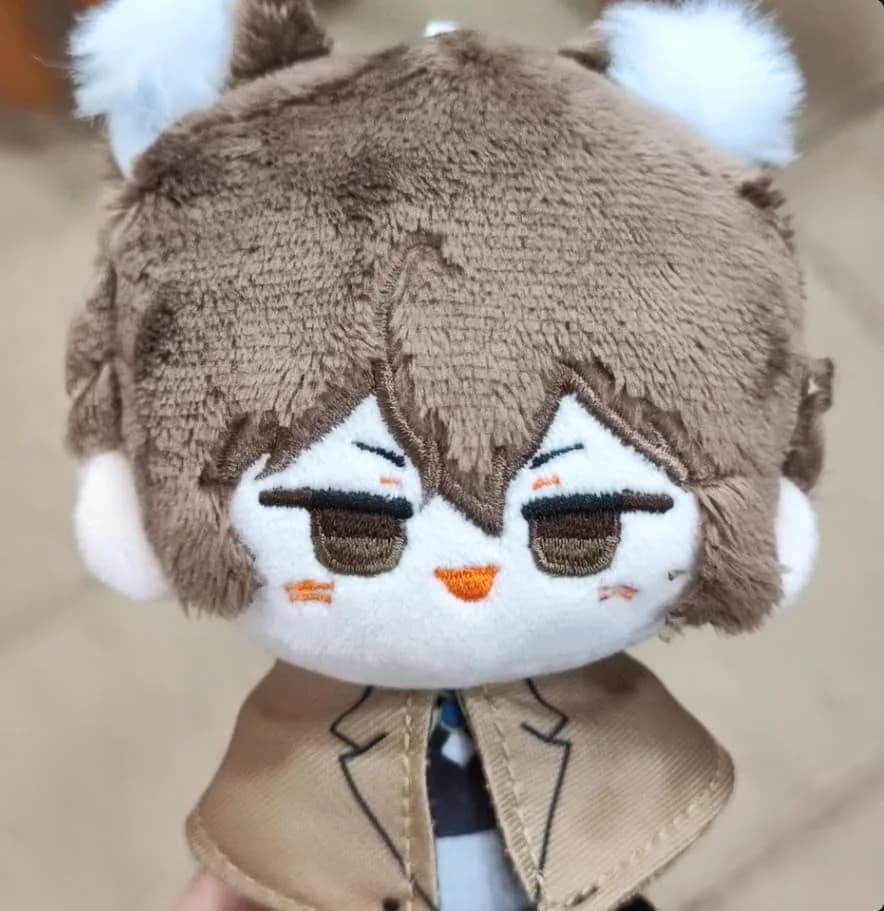 KILA MILA Anime Plush Doll Mini Pendant Keychain 10cm (3.94 inches) | Bungou Stray Dogs Otter Soft Toy thumbnail 3