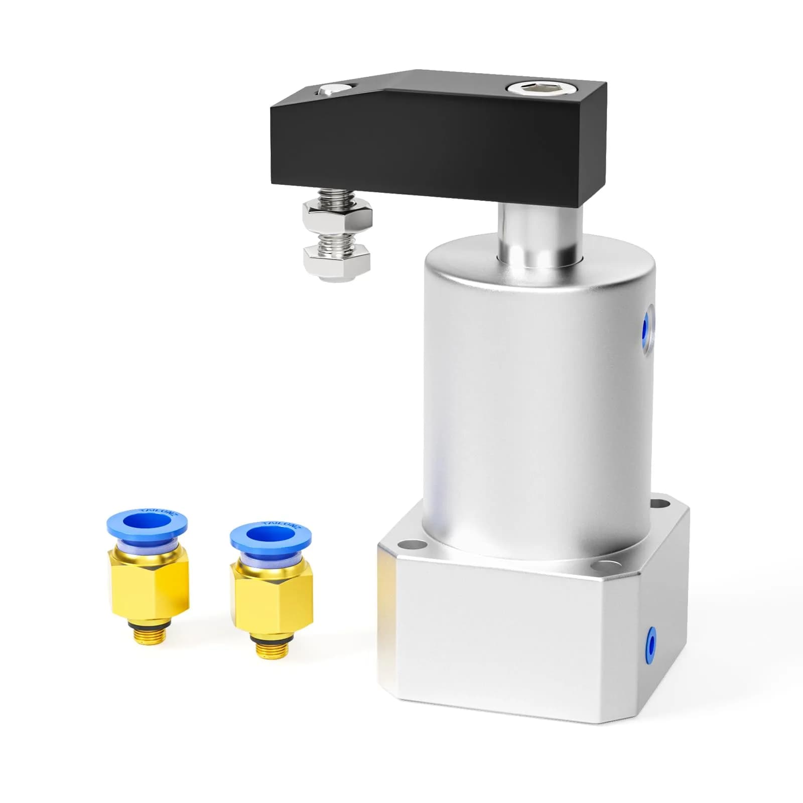 TAILONZ PNEUMATIC Left-Turn Cylinder 20mm Bore | 90° Rotation, Aluminum Alloy, Double Action, 0-1.5Mpa - main product image