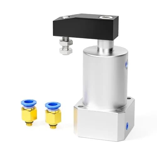 TAILONZ PNEUMATIC Left-Turn Cylinder 20mm Bore | 90° Rotation, Aluminum Alloy, Double Action, 0-1.5Mpa thumbnail 1