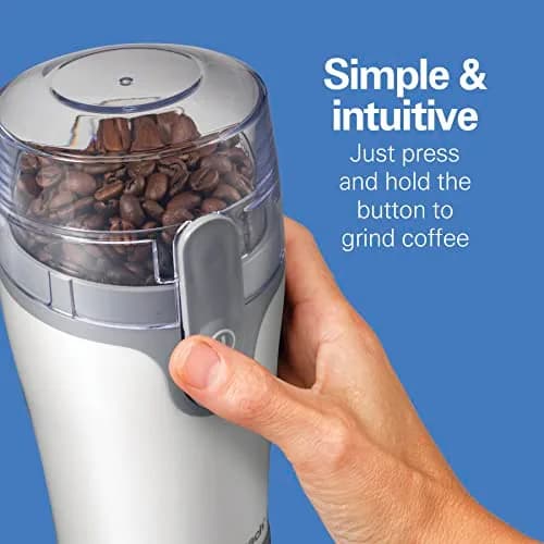 Hamilton Beach Fresh Grind Electric Coffee Grinder for Up to 12 Cups | Removable Stainless Steel Bowl & Quiet Operation thumbnail 5