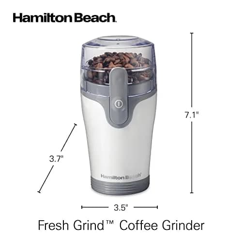 Hamilton Beach Fresh Grind Electric Coffee Grinder for Up to 12 Cups | Removable Stainless Steel Bowl & Quiet Operation thumbnail 8
