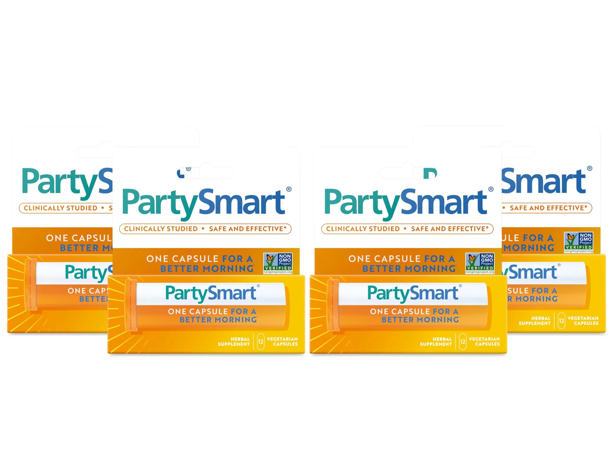 Himalaya PartySmart Herbal Supplement 12 Capsule | Better Morning After Drinking Support - main product image