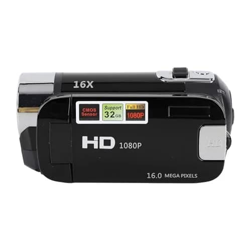 Yoidesu Black Camcorder 2.7in 1080P 16MP | Vlogging Recorder with 16X Zoom thumbnail 4