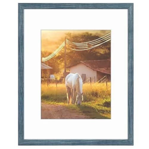 AUEAR 16x20 Picture Frame with Real Glass | Fits 11x14 & 16x20 Photos, Wall & Tabletop Display thumbnail 1