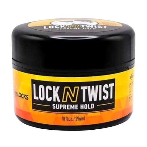 AllDay Locks Lock N Twist Supreme Hold, Edge Control, 10 Oz Jar | Maximum Styling Power for Textured Hair thumbnail 1