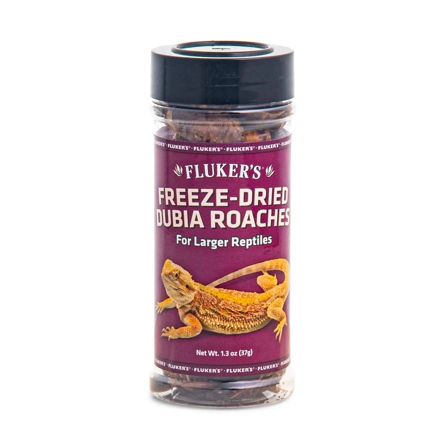 Fluker's Freeze Dried Dubia Roaches 48.19 g (1.7 oz) | High Protein Reptile Food
