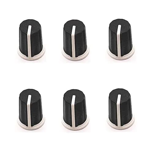 HUMARH Black EQ Rotary Knob 6-Pack | Replacement Knobs for Pioneer DJ Mixers and Controllers thumbnail 1