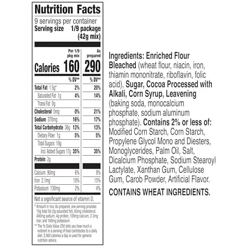 Betty Crocker Super Moist Devil's Food Cake Mix 13.25 oz | Rich Chocolate Flavor & Moist Texture thumbnail 9