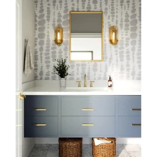 Alora Mood Cyrus 7in 1-Light Wall Sconce Aged Gold | Elegant Home Lighting Fixture thumbnail 2