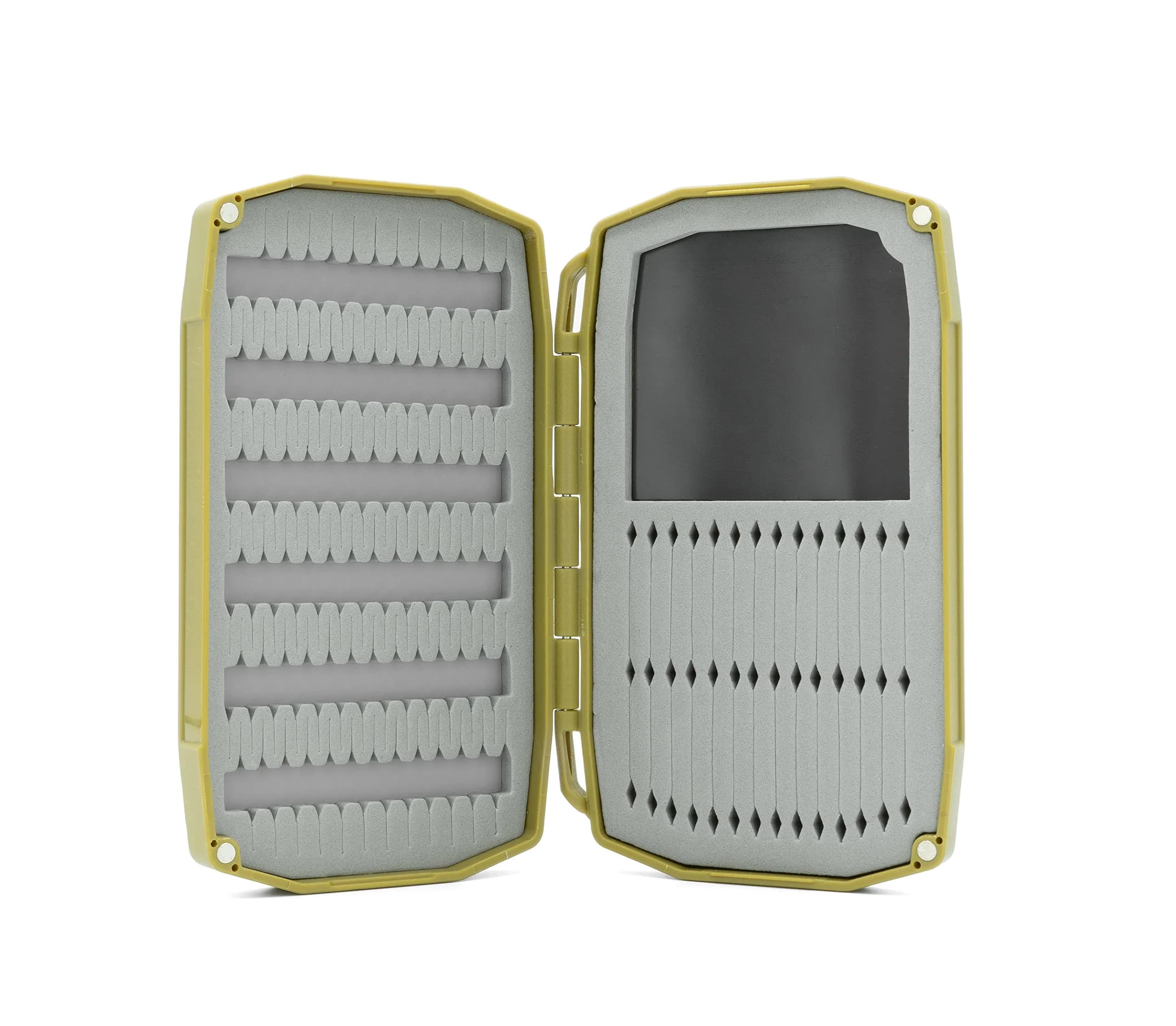 Umpqua UPG Foam Weekender Fly Box Mini Olive | Versatile Fly Storage for All Sizes - main product image