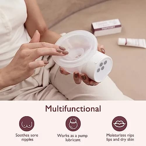 Momcozy Nipple Cream 41.7 ml (1.41 fl oz) | Lanolin-Free, Plant-Based Balm for Breastfeeding Moms thumbnail 6