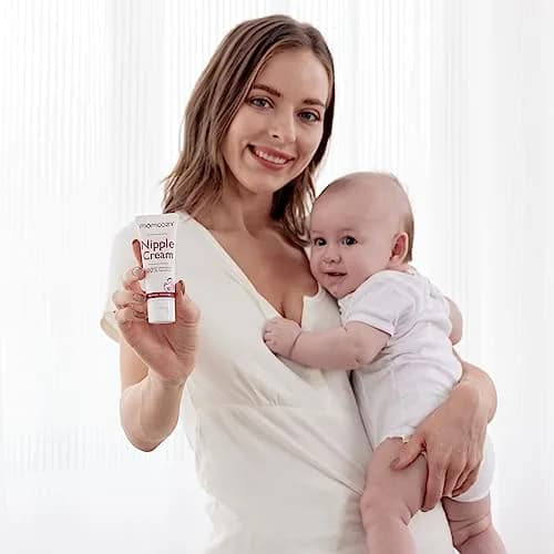 Momcozy Nipple Cream 41.7 ml (1.41 fl oz) | Lanolin-Free, Plant-Based Balm for Breastfeeding Moms thumbnail 7