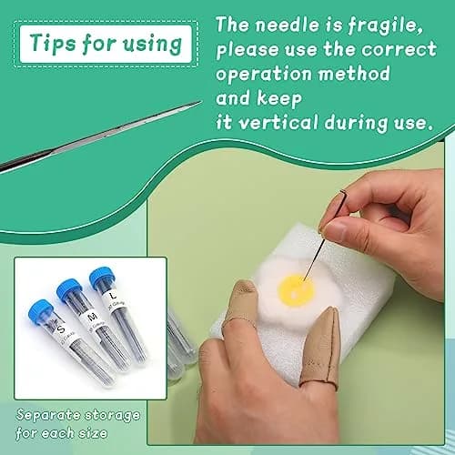 Mayboos Needle Felting Kit, Wool Roving 20 Colors Set | Complete DIY Craft Kit for Wool Art thumbnail 3