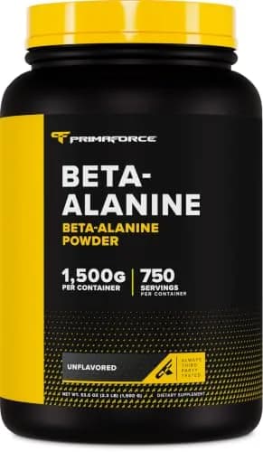 Primaforce Beta Alanine Powder 1.5 kg (3.31 lb) | NSF Certified GMP Compliant Facility thumbnail 1