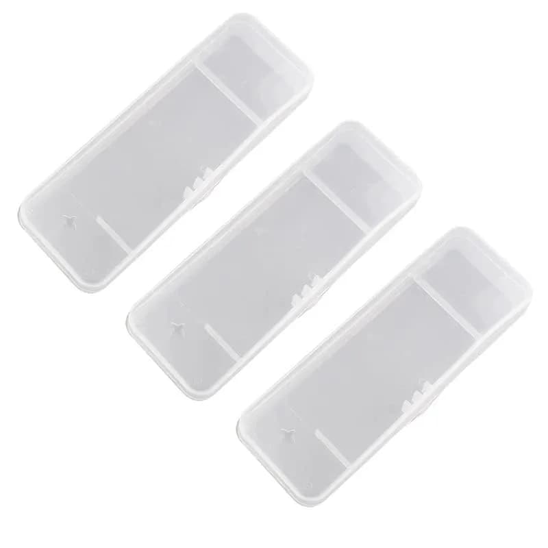 TorSor 3 Pack Manual Razor Travel Case Portable Hard Shell Box Organizer 15cm (5.91in) | Protects Shavers & Accessories thumbnail 2