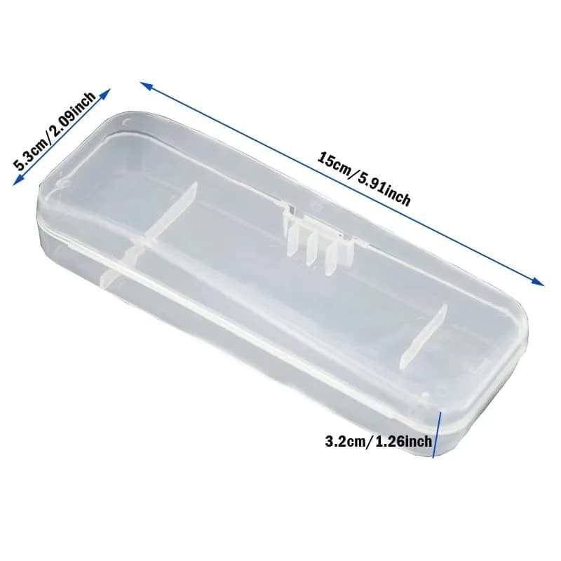 TorSor 3 Pack Manual Razor Travel Case Portable Hard Shell Box Organizer 15cm (5.91in) | Protects Shavers & Accessories thumbnail 6