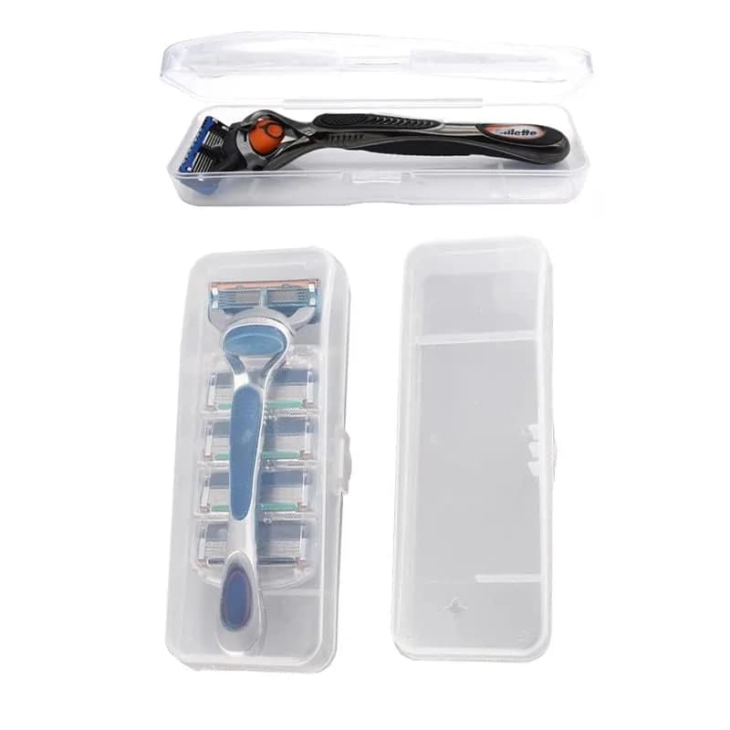 TorSor 3 Pack Manual Razor Travel Case Portable Hard Shell Box Organizer 15cm (5.91in) | Protects Shavers & Accessories thumbnail 8