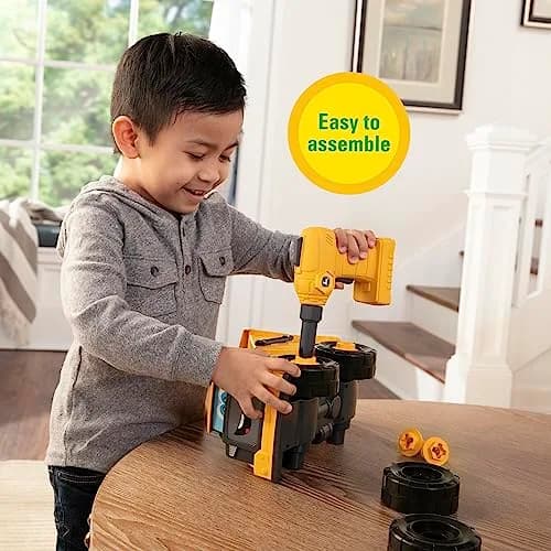 Build-A-Buddy John Deere Dump Truck Toy 13-Piece Set | STEM Building Toy for Kids Ages 18 Months+ thumbnail 2