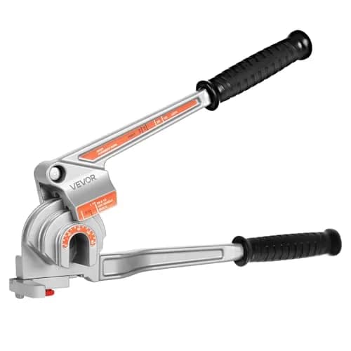 VEVOR 3-in-1 Pipe Tube Bender 1/4" 3/8" 1/2" OD | Bends 0-180° for Copper Aluminum Pipes thumbnail 9