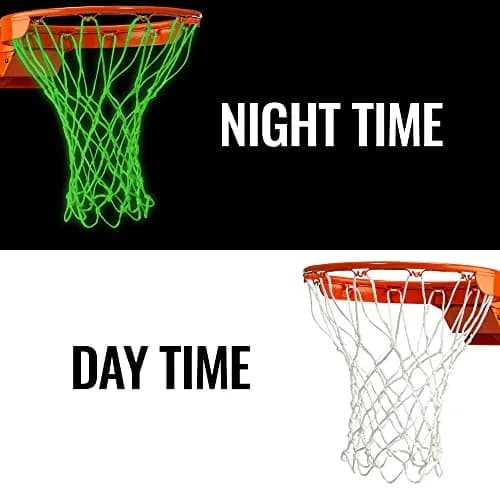 Ultra Sporting Goods Heavy Duty Basketball Net Replacement | All Weather Anti Whip, Fits Standard Rims (21"/12 Loops) thumbnail 2