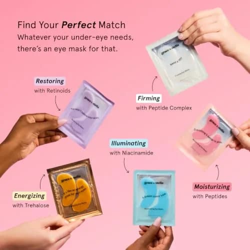 grace & stella Gold Under Eye Mask 6 Pairs | Cooling & Depuffing Gel Eye Patches for Dark Circles & Wrinkles thumbnail 6
