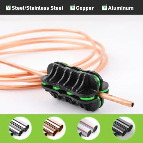 Wisscool 3/16" Copper Pipe Straightener for HVAC Brake and Fuel Lines | Precise, Durable, Versatile thumbnail 4