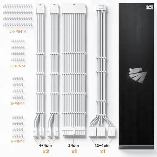 AsiaHorse 12VHPWR Cable Extension Kit, 30cm | Support RTX 40 GPUs & 600W Power thumbnail 7