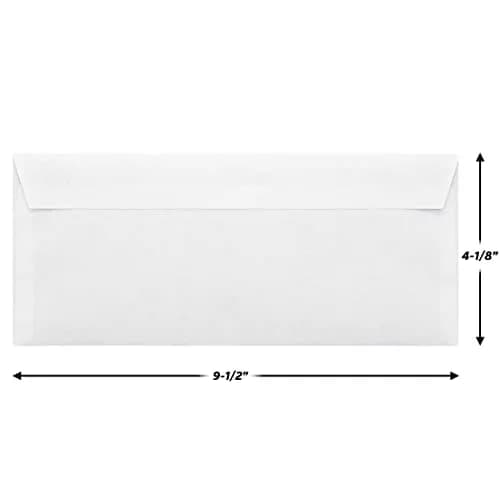 Mead #10 Security Business Envelopes 10.5cm x 24.1cm (4-1/8" x 9-1/2") | Peel and Seal, Privacy Lined, No-Window, Press-It Seal-It Self-Adhesive for Home & Office Mailing, 200 Count thumbnail 7