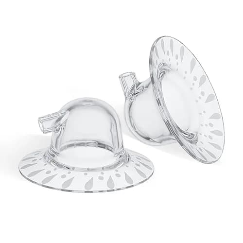 Rolevin 25mm Large Suction Cups for Electric Nipple Corrector - 2 PCS | Silicone Breastfeeding Accessory thumbnail 1