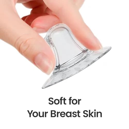 Rolevin 25mm Large Suction Cups for Electric Nipple Corrector - 2 PCS | Silicone Breastfeeding Accessory thumbnail 5