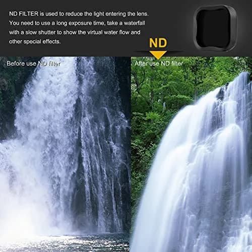 GEPULY Camera Lens Filter Set for GoPro Hero 5 6 7 | CPL ND8 ND16 ND32 Multi-Coated Glass thumbnail 6