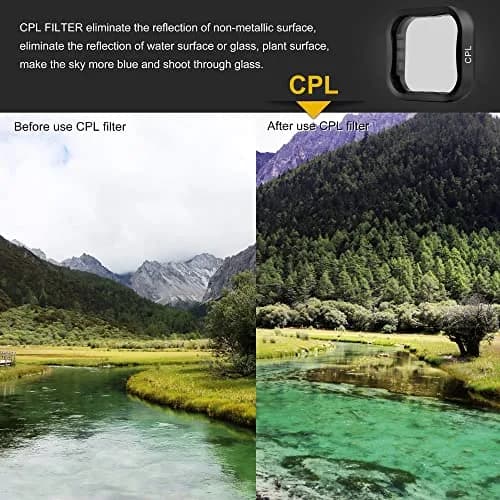 GEPULY Camera Lens Filter Set for GoPro Hero 5 6 7 | CPL ND8 ND16 ND32 Multi-Coated Glass thumbnail 7