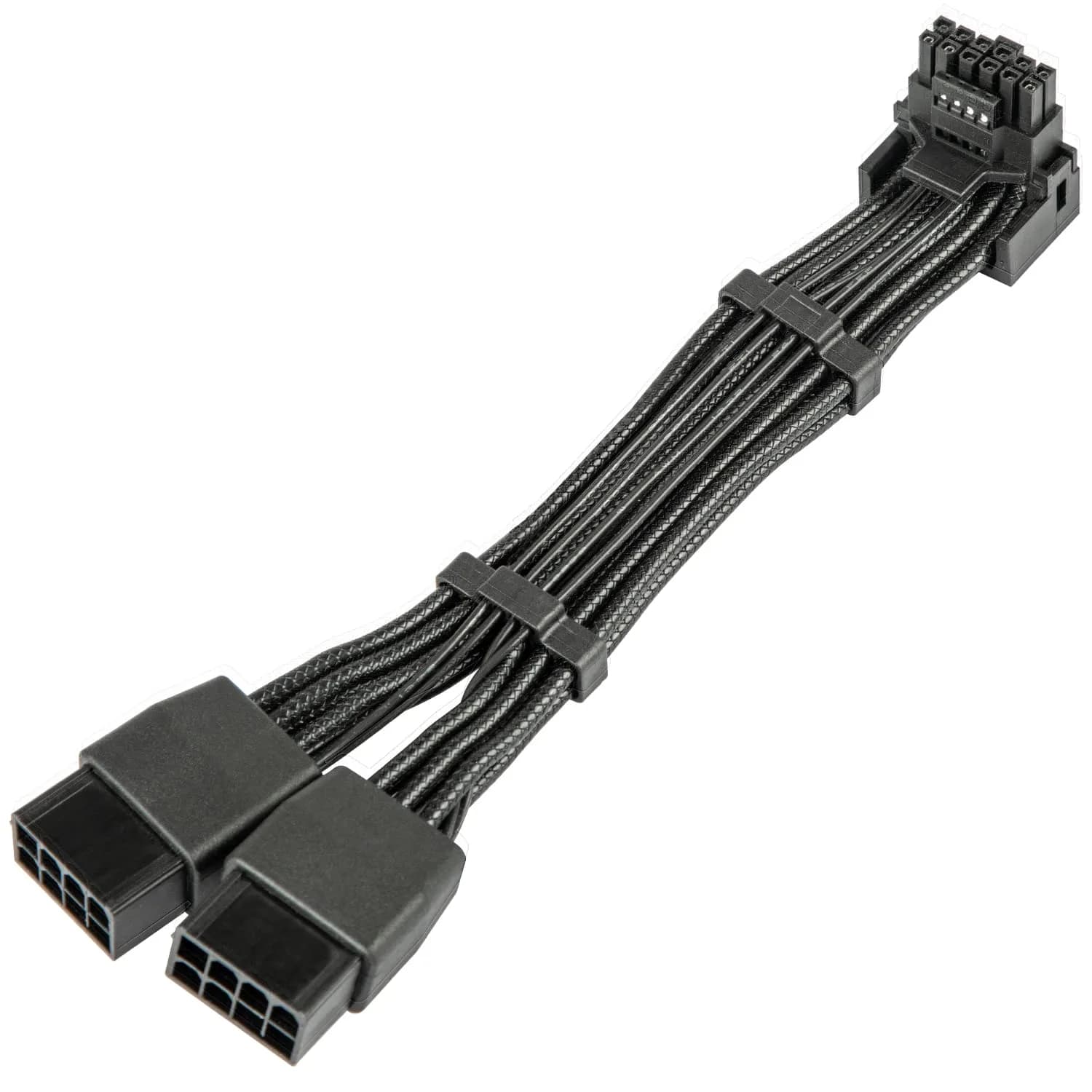 JOYJOM 12VHPWR 90° Adapter to 2X 8Pin | PCI-E 5.0 Extension for RTX 3090Ti & 4080 - main product image
