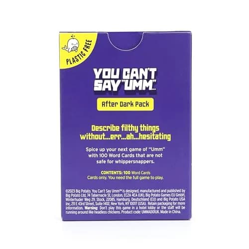 Big Potato You Can't Say UMM After Dark Pack - Adult Content Expansion Pack | Hilarious Adult Party Game thumbnail 5