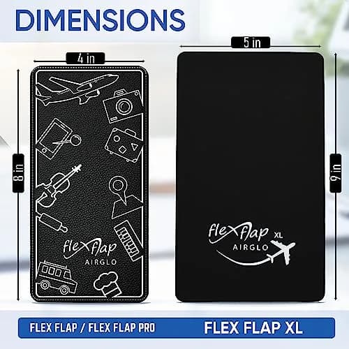 AIRGLO Flex Flap Cell Phone Holder & Flexible Tablet Stand 8 x 4 inches | Travel-Friendly, Adjustable thumbnail 5