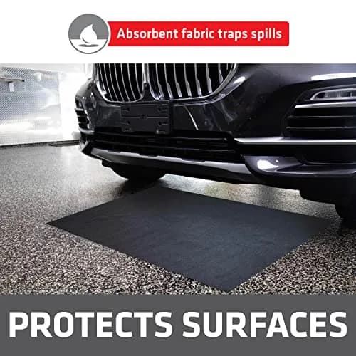 Drymate XL Oil Spill Mat 91cm x 150cm (36" x 59") (2-Pack) | Protects Garage Floors from Oil & Coolant thumbnail 2