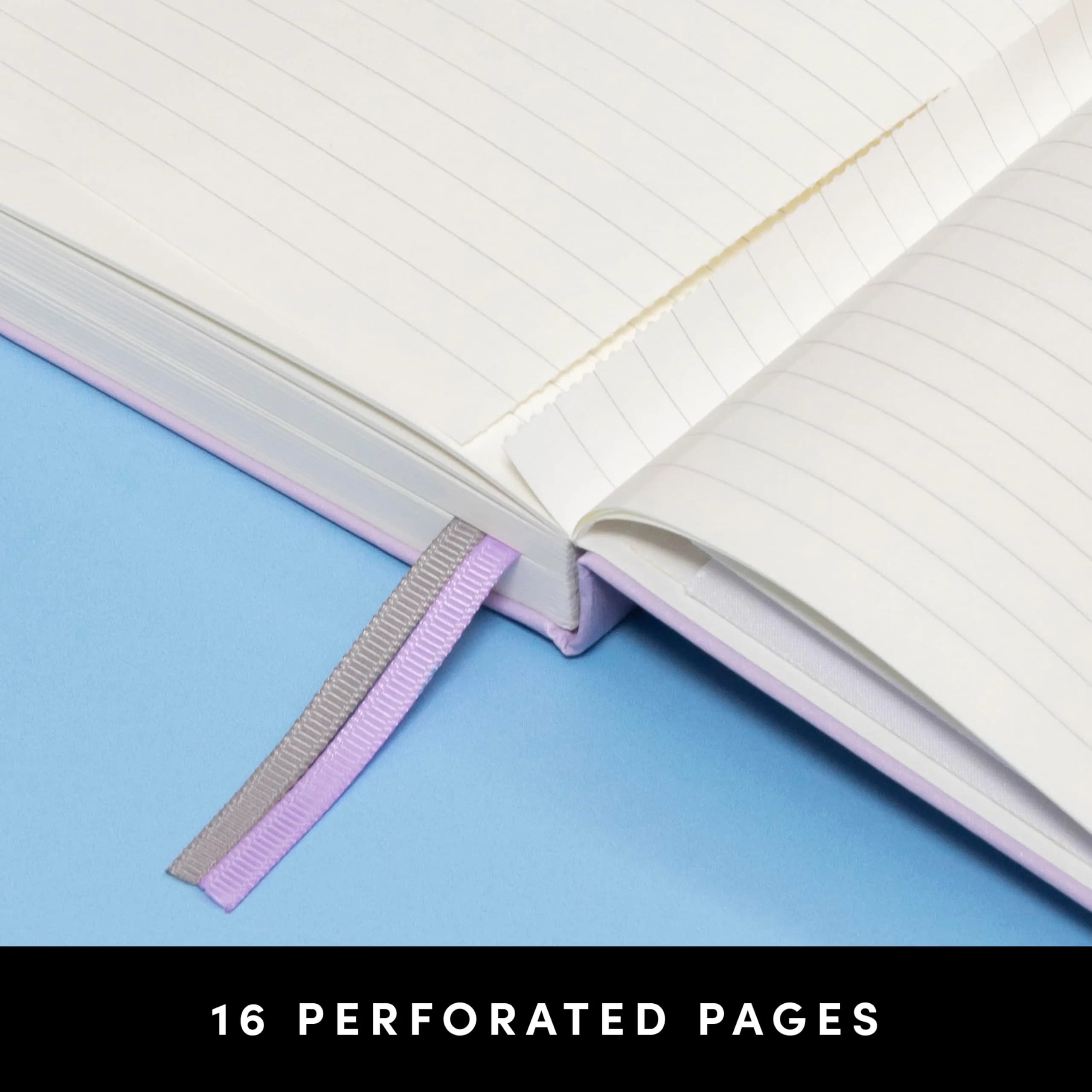 PAPERAGE Lined Journal Notebook 5.6 in x 8 in, 252 Pages | College Ruled Journaling Notebook for Work, School Supplies & Note Taking thumbnail 5