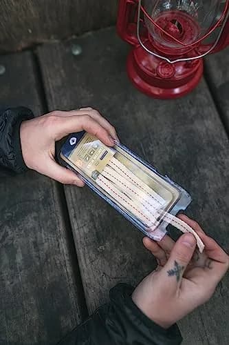 Stansport Fuel Lantern with 5 Replacement Wicks | Metal & Glass Construction for Camping & Outdoors thumbnail 4