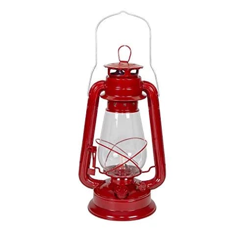 Stansport Fuel Lantern with 5 Replacement Wicks | Metal & Glass Construction for Camping & Outdoors thumbnail 2